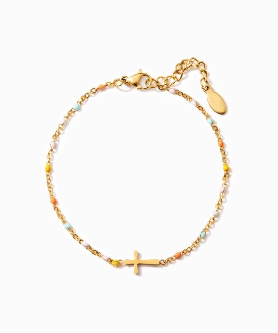 To My Love Cross Bracelet