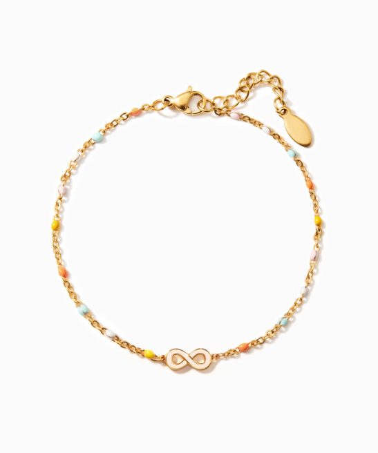 Always Sisters Infinity Sign Bracelet