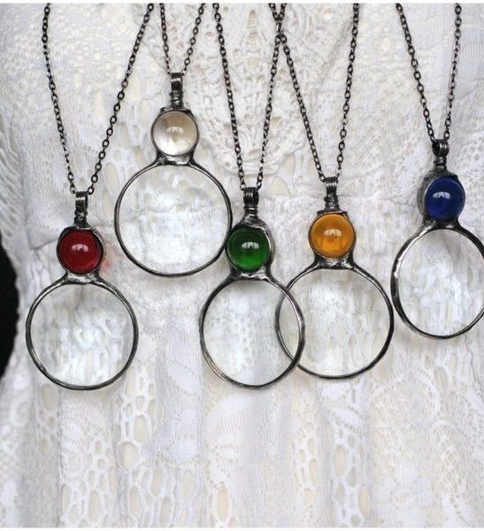 Magnifying Glass Necklace gift