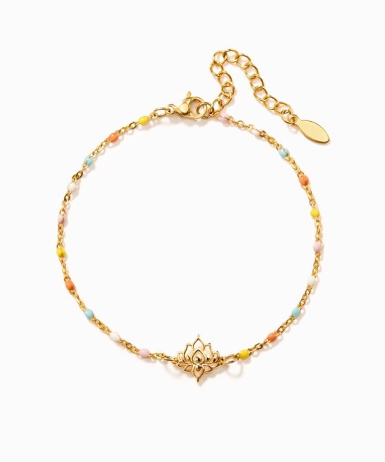 Same Girl Same Name Lotus Bracelet